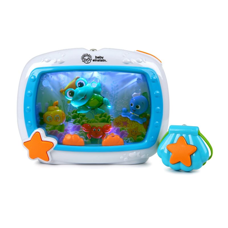 Baby Einstein Sea Dreams Soother Musical Crib Toy and Sound Machine - Blue