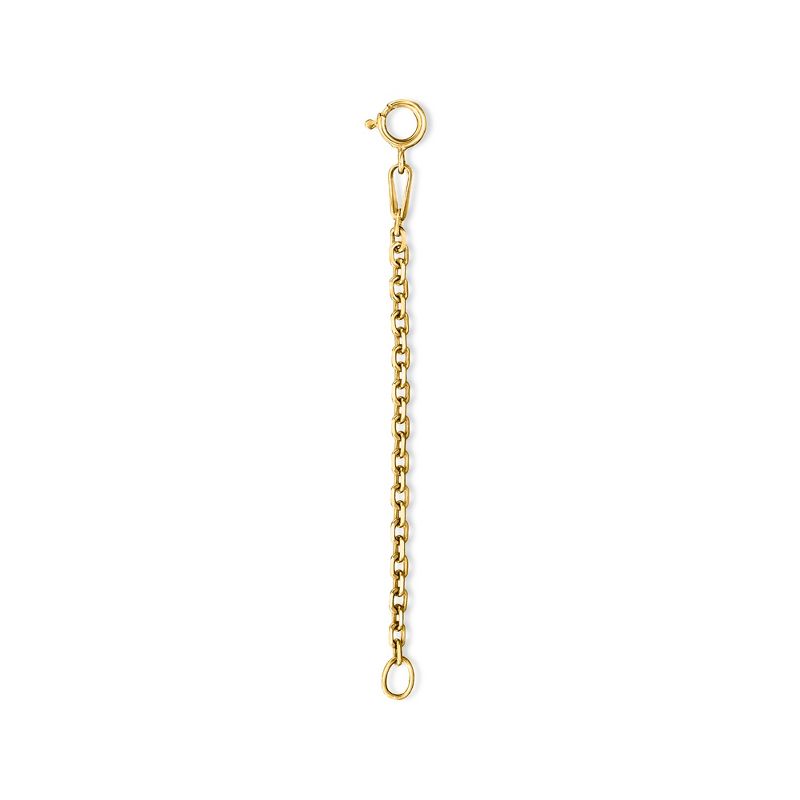 Pure Collection by Ross-Simons 1.9mm 14kt Yellow Gold Cable-Chain Necklace Extender