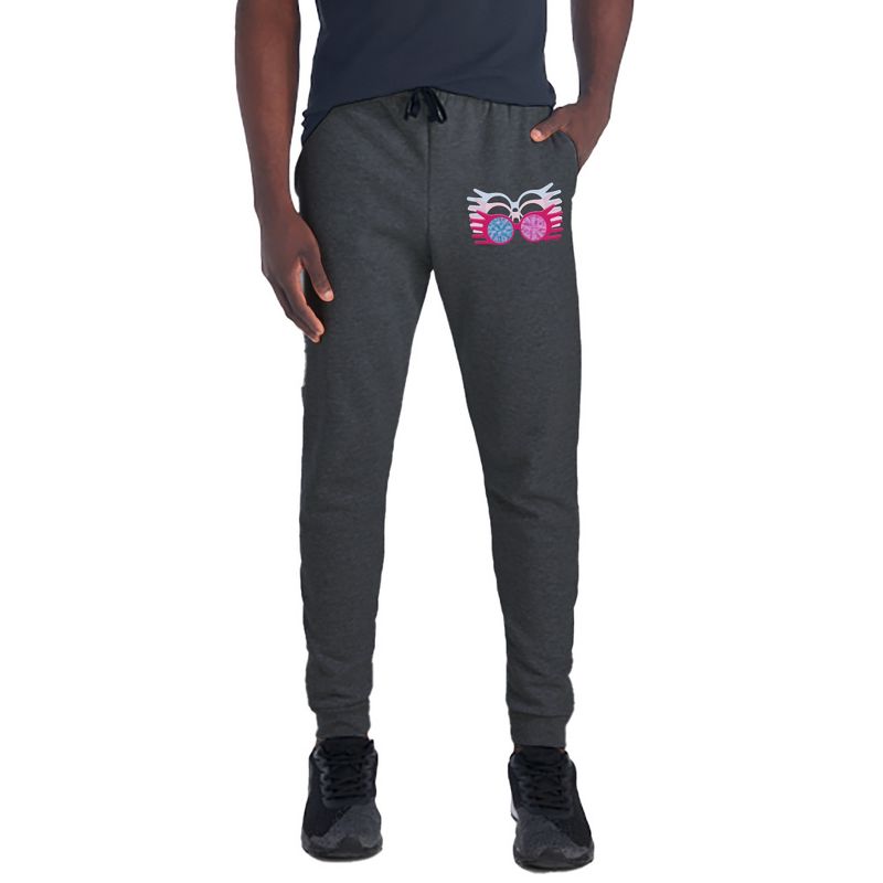 Harry Potter Luna Lovegood Specterspecs Unisex Jogger Sweatpants with Pockets for Men and Women Charcoal Small