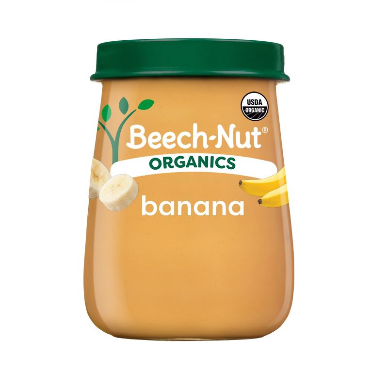 Beech-Nut Non-GMO Organics Bananas Baby Food Jar - 4oz