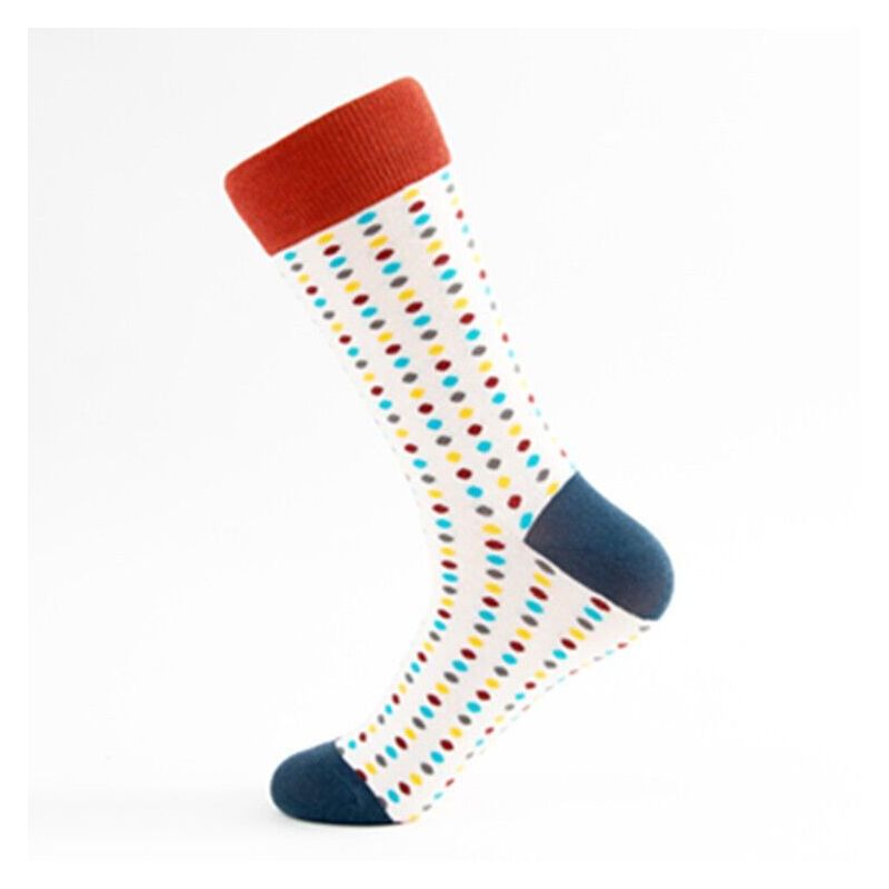 Colorful Polka Dot Socks (Men's Sizes, Adult Large) from the Sock Panda
