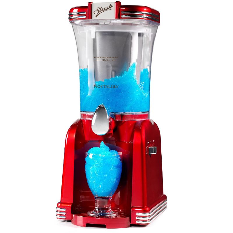 Nostalgia 32-Ounce Retro Slush Drink Maker - Retro Red