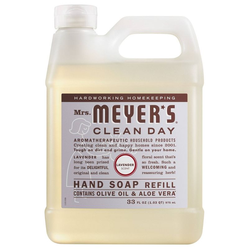 Mrs. Meyer's Clean Day Lavender Liquid Hand Soap Refill - 33 fl oz