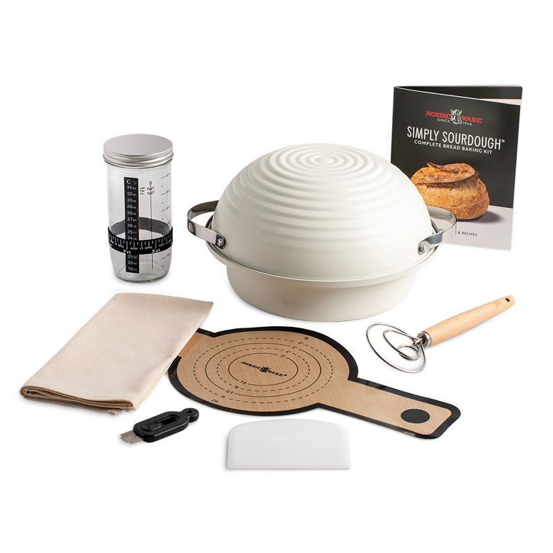 Nordic Ware Basic 9 Piece Simply Sourdough Bread Baking Kit