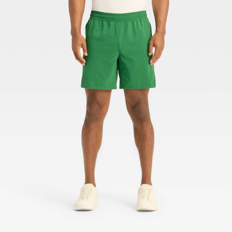Men's Active Light Unlined Run Shorts 7" - All In Motion™ Green S