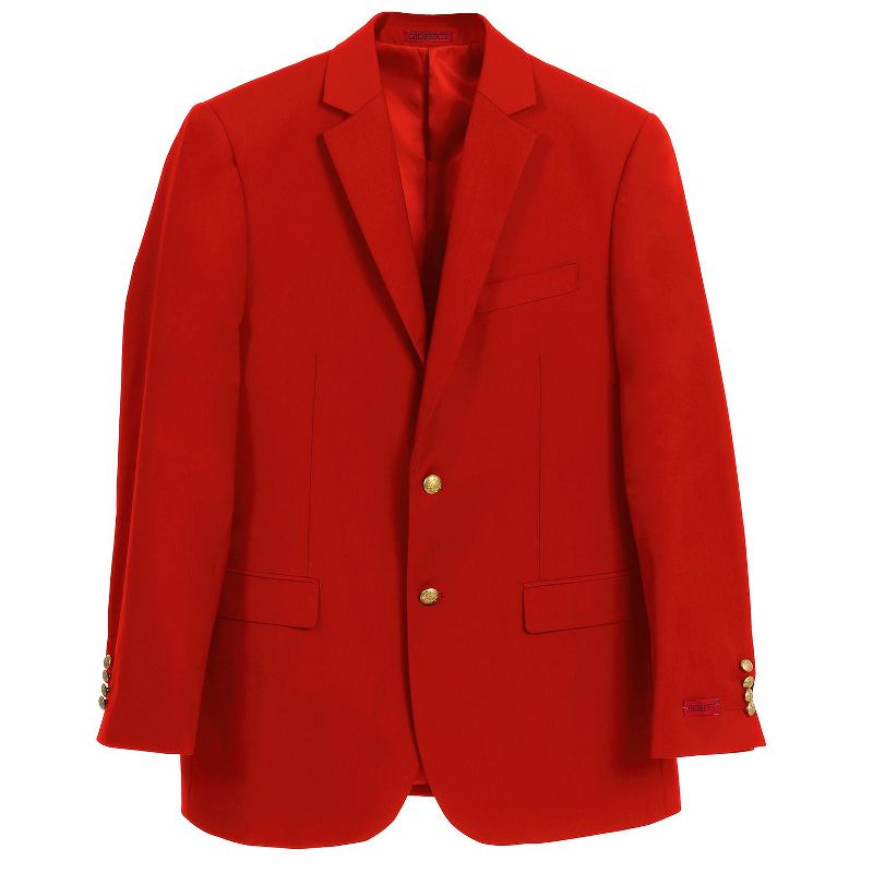 Gioberti Men's Formal Red Blazer Jacket, Size 38 Regular