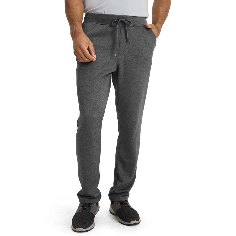 Jockey Men's EVERACTIVE Knit Pant L Slate Heather