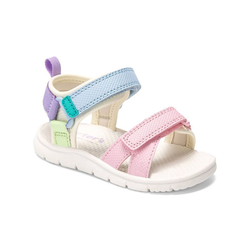 Carter's Just One You® Toddler Girls' First Walker Sandals - Pink 4