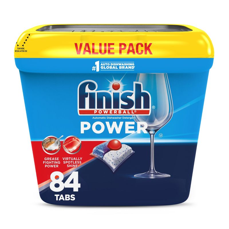 Finish Fresh Power Dishwasher Detergent Tablets - 84ct