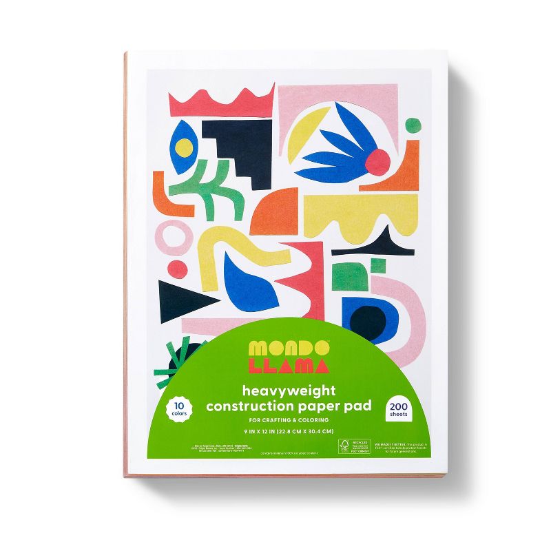 9"x12" Construction Paper - Mondo Llama™