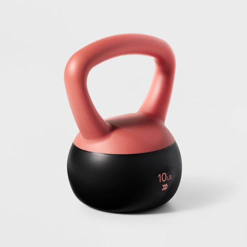 Soft Kettlebell 10lb Peach Orange - All In Motion™