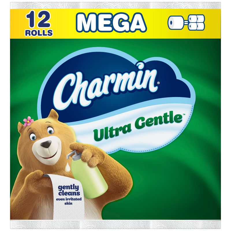 Charmin Ultra Gentle Toilet Paper - 12 Mega Rolls