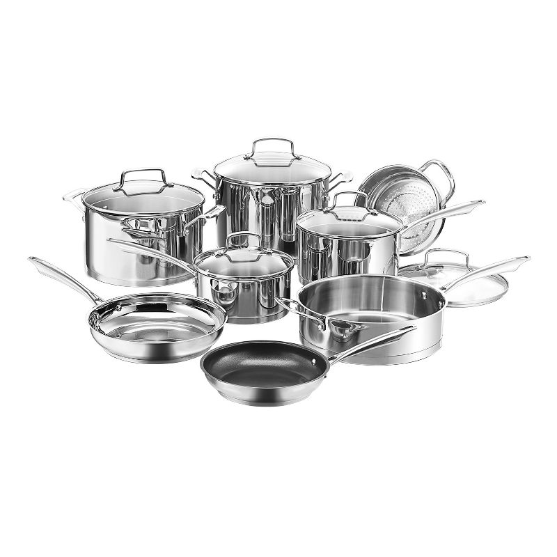 Cuisinart 13pc Professional Series Stainless Steel Cookware Set