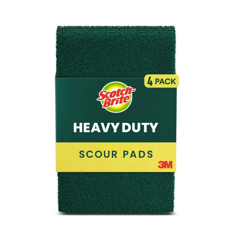 Scotch-Brite Heavy Duty Scour Pads - 4ct
