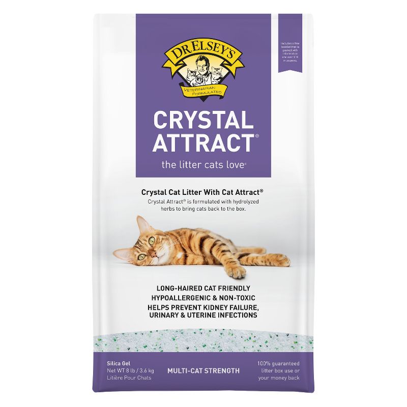 Dr. Elsey's Crystal Silica Cat Litter - 8lbs