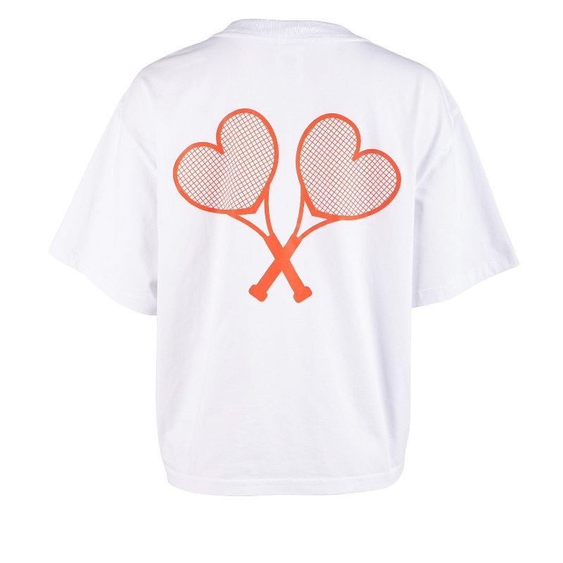 Love All Tennis Women's Martina Tee - White L