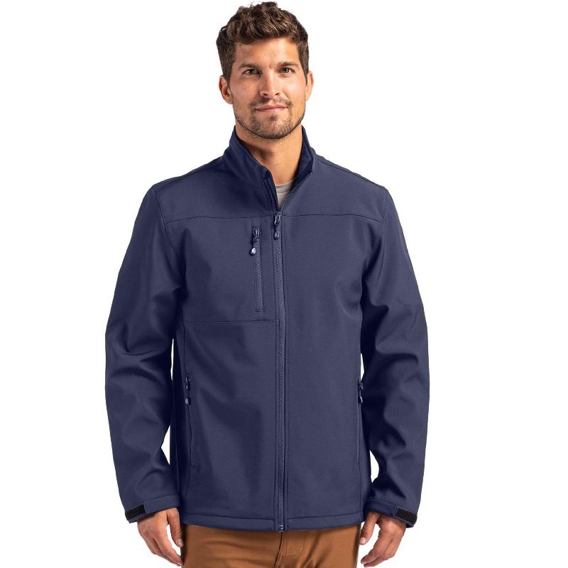 Clique Tempest Waterproof Full Zip Mens Softshell Jacket - Dark Navy - L