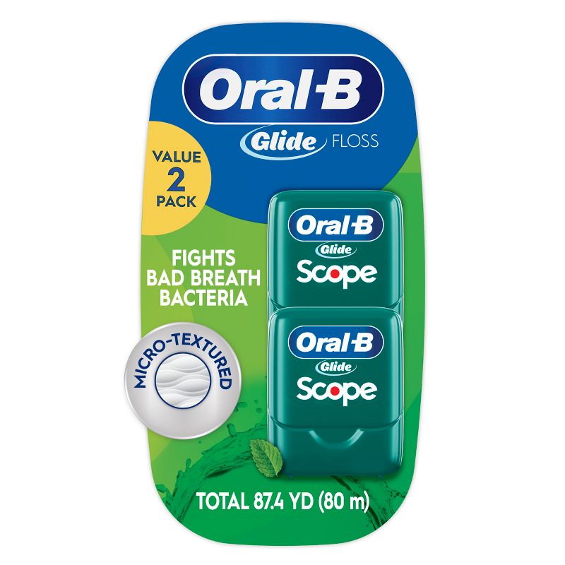 Oral-B Glide with Scope Dental Floss - 2pk