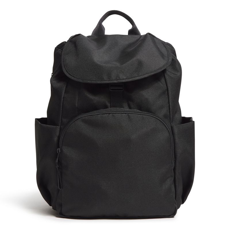 Vera Bradley Women's Outlet Lighten Up Essential Rucksack Backpack Moonless Night