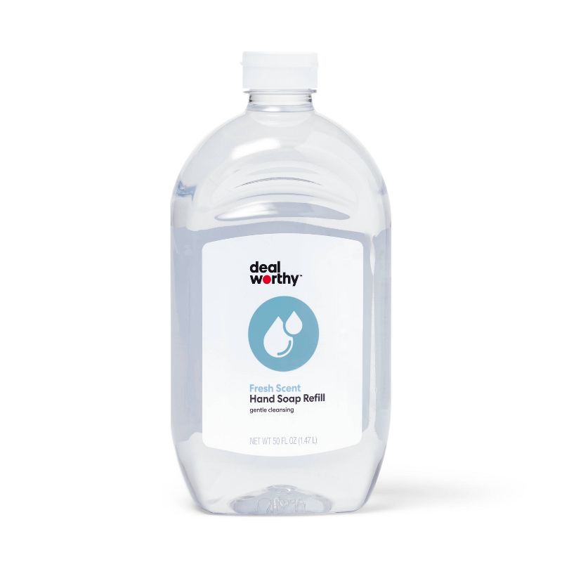 Gel Hand Soap - Clear - 50oz - Dealworthy™