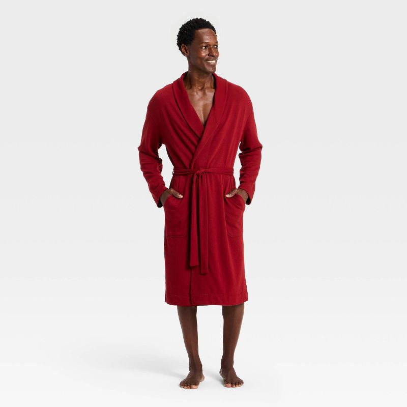 Men's Lightweight Robe - Goodfellow & Co™ Red S/M