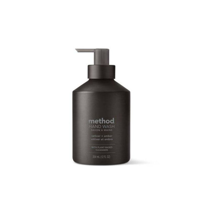 Method Aluminum Gel Hand Soap - Vetiver + Amber - 12 fl oz