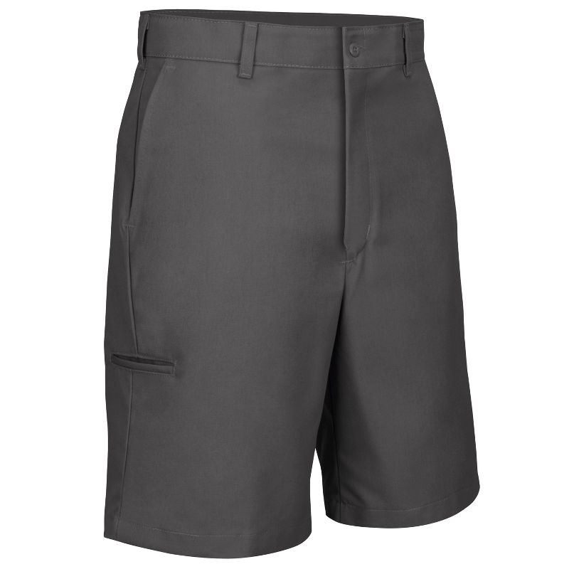 Red Kap Men's Cell Phone Pocket Shorts, Charcoal - 32