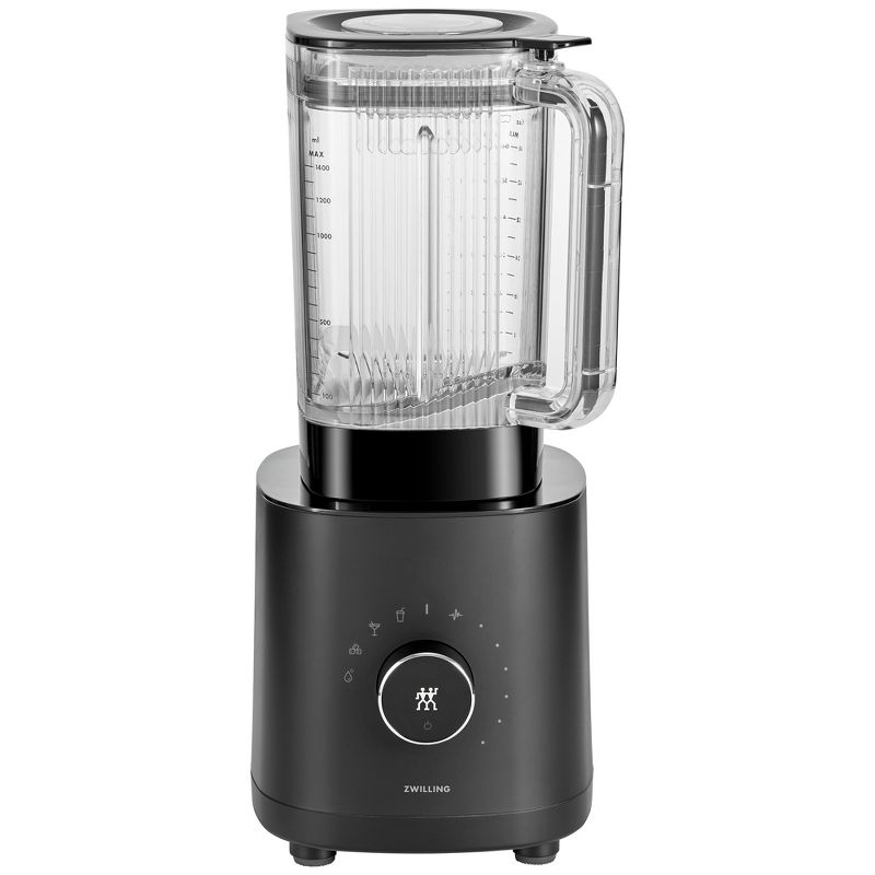 ZWILLING Enfinigy Power Blender, Piranha Teeth Winglet Blade for Shakes, Smoothies, Ice Cream and more, Black