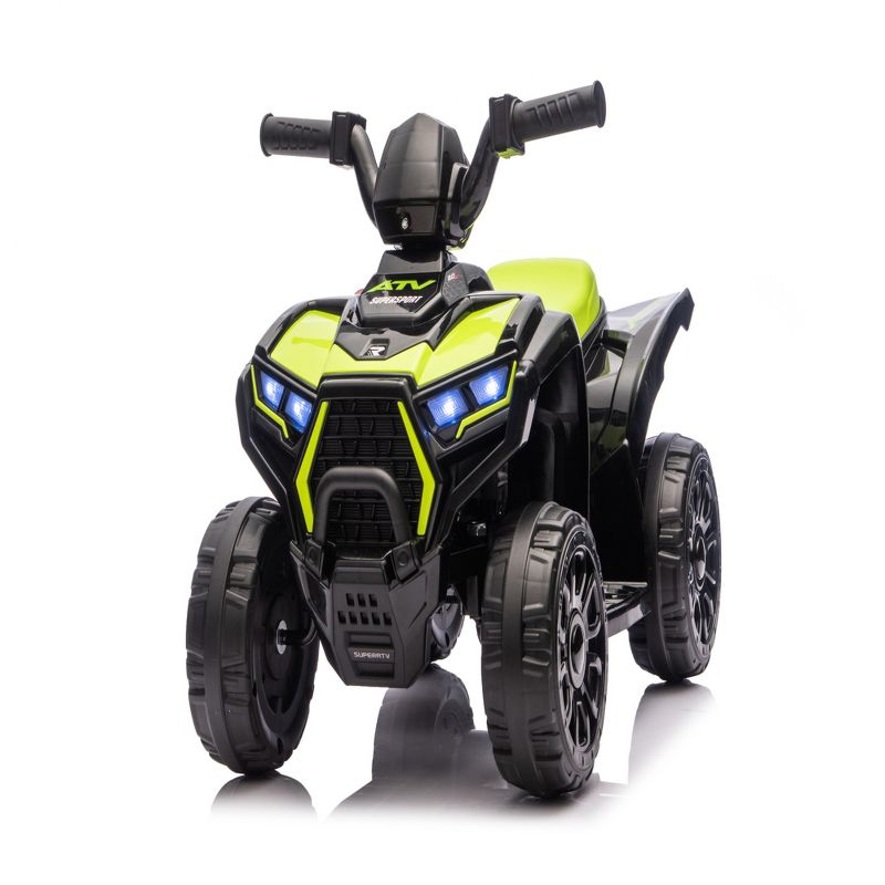 TopComfy Baby Walkers Kids Ride On ATV with Four Anti Slip Wheels and Comfort Seat for Toddlers Ages 3-5, Green, 23.23"*17.72"*14.57"