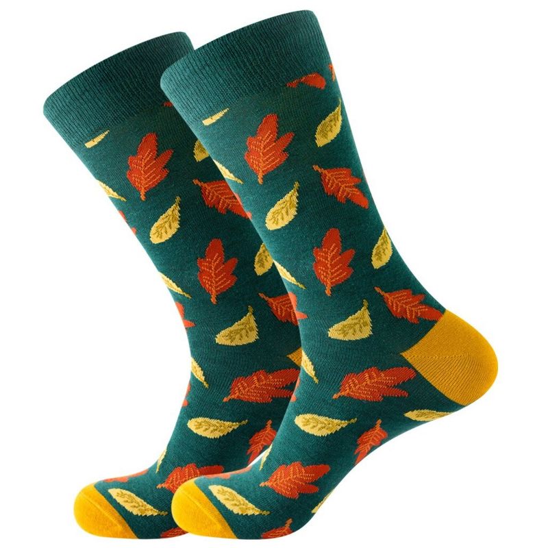 Leaf Socks from the Sock Panda (Men's Sizes, Adult Large)