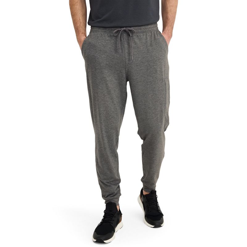Jockey Men's EVERACTIVE Knit Jogger M Slate Heather