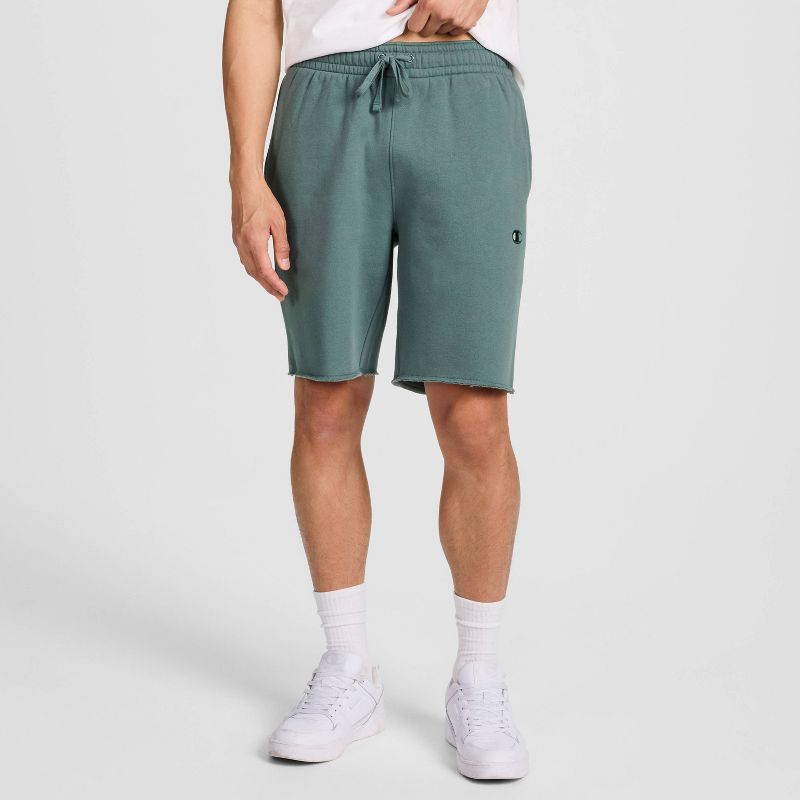 Champion Men's Fleece Shorts - Dark Forest S