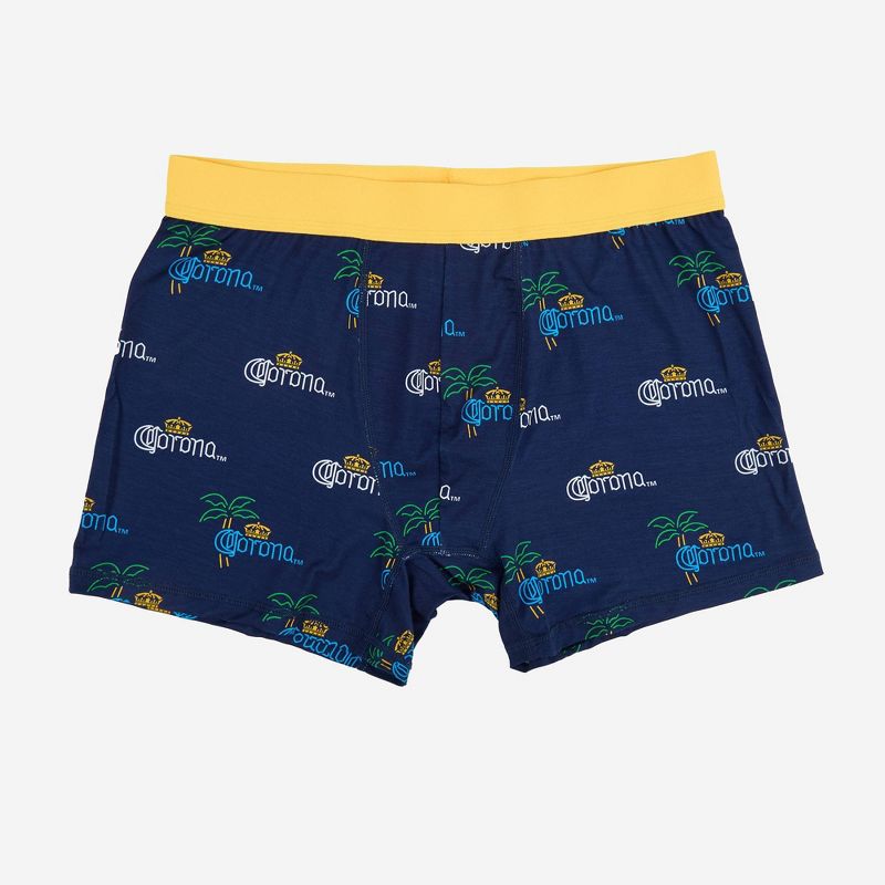 Men's Corona Boxer Briefs - Blue S