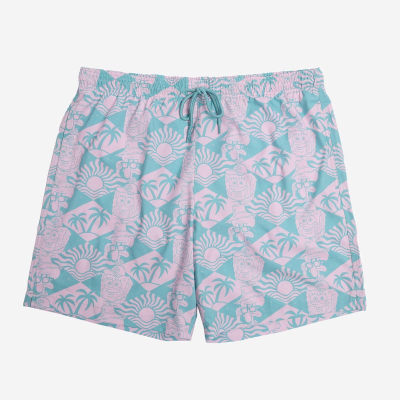 Men's SpongeBob SquarePants 7" Swim Trunks - XL