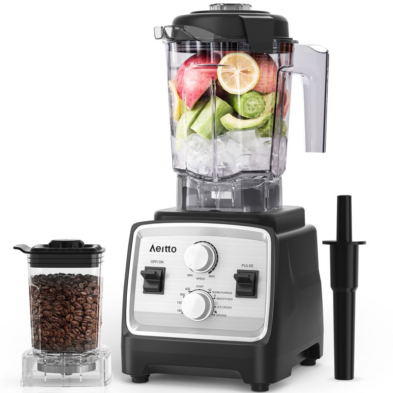 Aeitto Blenders for Kitchen with 1800W Motor, 68Oz. Large Capacity, BPA-Free Countertop Professional Blender for Smoothies, Ice Crush, Frozen Drinks