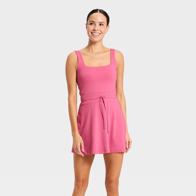 Women's Everyday Soft Active Dress - All In Motion™ Mauve Pink XS