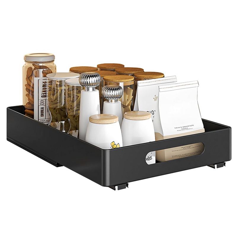 Kitchen Sink Storage Rack, Cabinet Pull-Out Storage Rack, Bowl and Dish Spice Rack, Multi-Purpose Kitchen Rack, Modern Simple Design