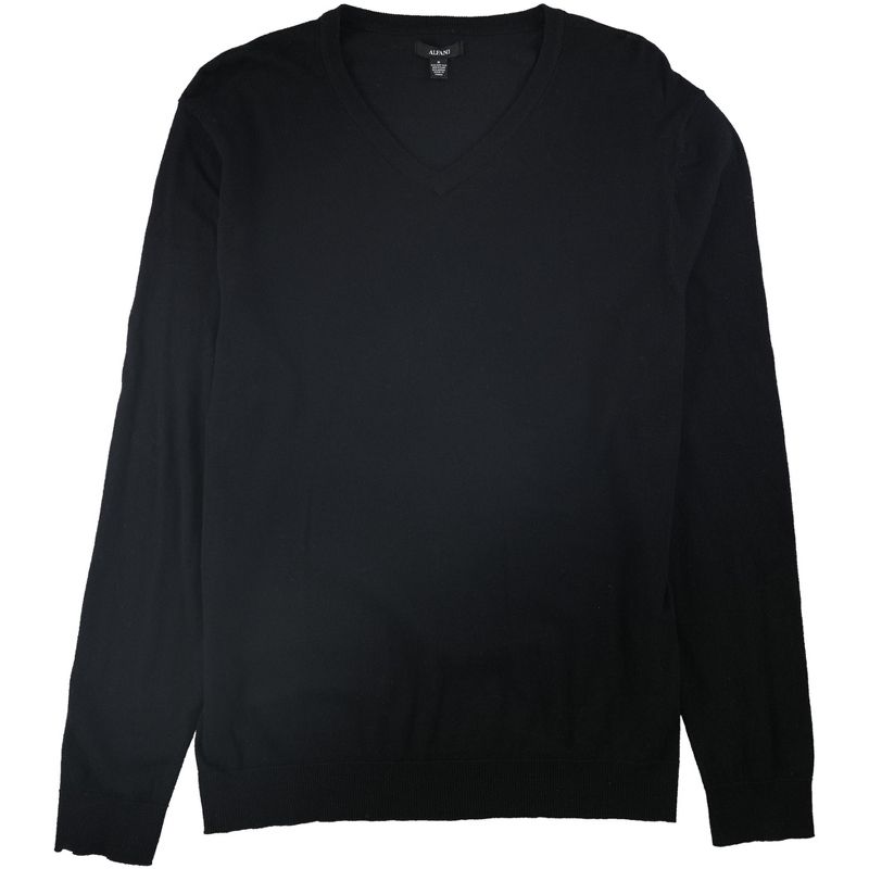 Alfani Mens Pullover Knit Sweater, black, Small