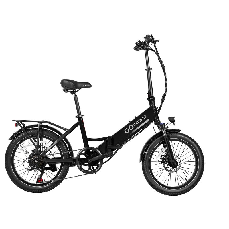 GoPowerBike GoPlus Folding Electric Bike | Black