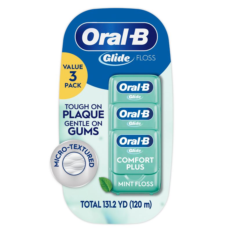 Oral-B Glide Pro-Health Comfort Plus Dental Floss - Extra Soft - 3pk