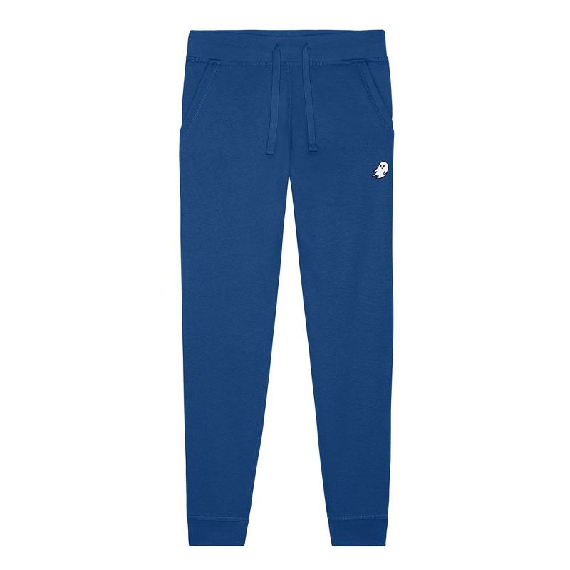Dalix Mens Ghost Midweight Fleece Jogger Pant in Royal Blue M Medium