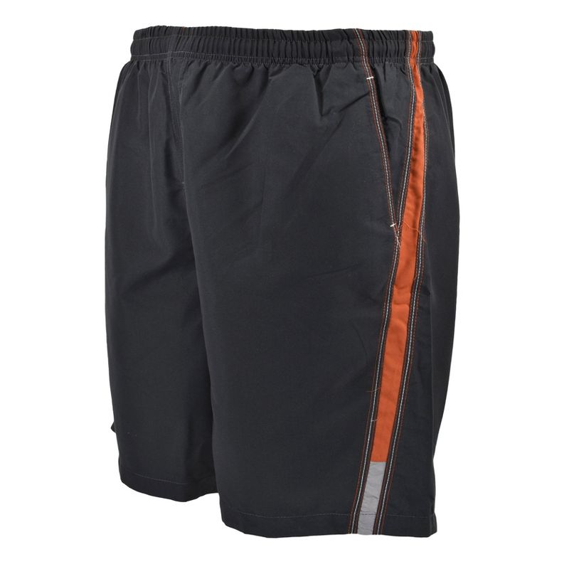 Falcon Bay Men's Cross Striped Rick's Cafe Swimsuit | Charcoal Medium
