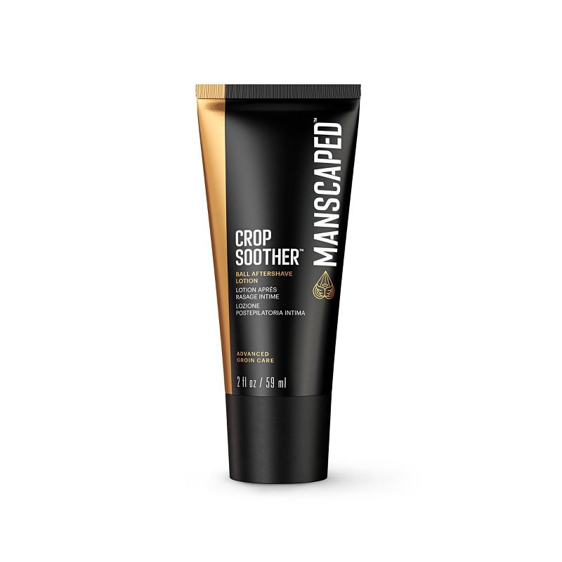 MANSCAPED Crop Soother Groin Grooming Soothing Relief Aftershave Lotion - 2 fl oz