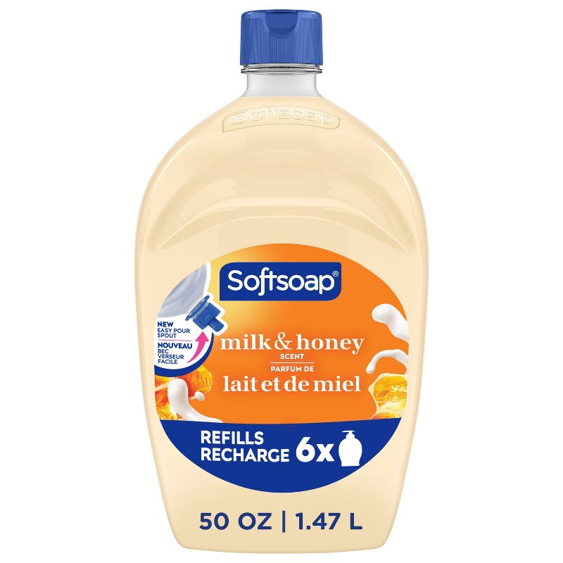 Softsoap Moisturizing Liquid Hand Soap Refill - Milk & Honey - 50 fl oz