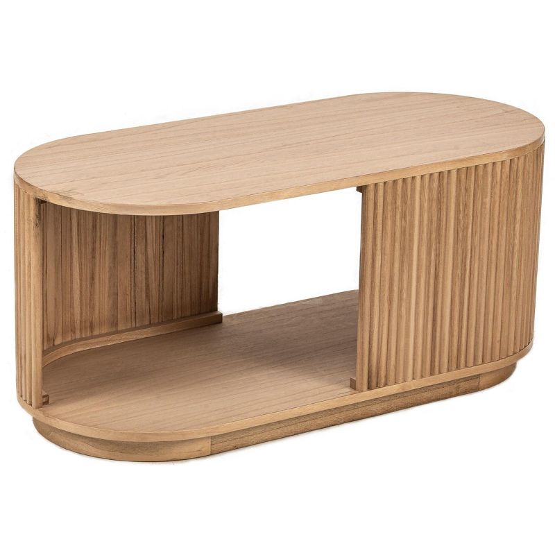 Nordlys Ash Wood Coffee Table Classic Style Living Room