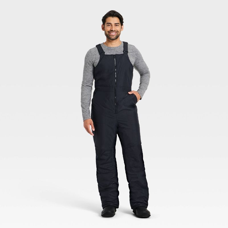 Men's Snow Bib Pants - All In Motion™ Black L