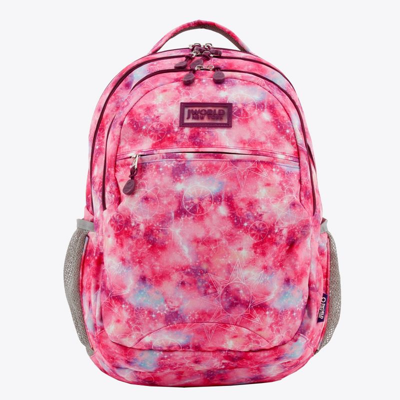 JWorld Cornelia 19" Laptop Backpack - Purple Galaxy