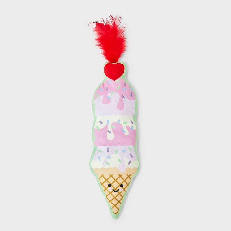 Ice Cream Cones Kicker Cat Toy - Boots & Barkley™