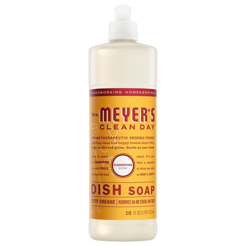 Mrs. Meyer's Clean Day Dish Soap - Clementine - 16 fl oz