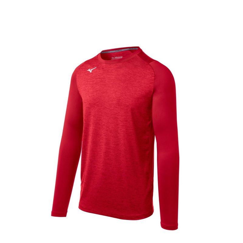 Mizuno Youth Boy's Mizuno Alpha Stretch Sleeve Crew